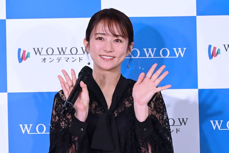 女優　木村文乃さん　完成報告会
